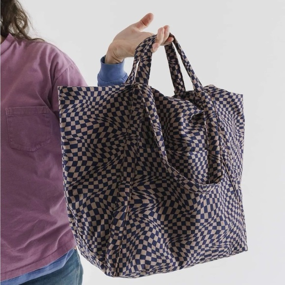 Dead stock Indigo Trippy Checker - Cloud Travel BAGGU - Picture 6 of 6